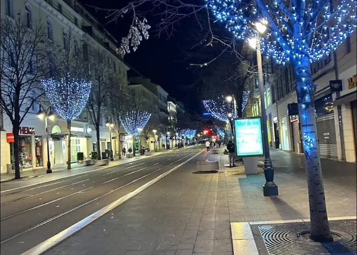 Centre Sur Avenue Jean Medecin A 8 Minutes De Marche *